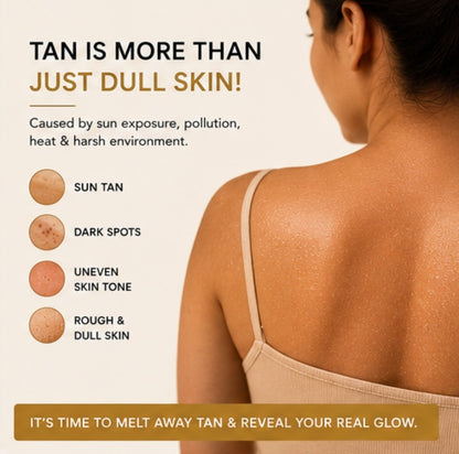 BodyBae Tan Melt Instant De-Tan Cream | Tan Removal & Brightening