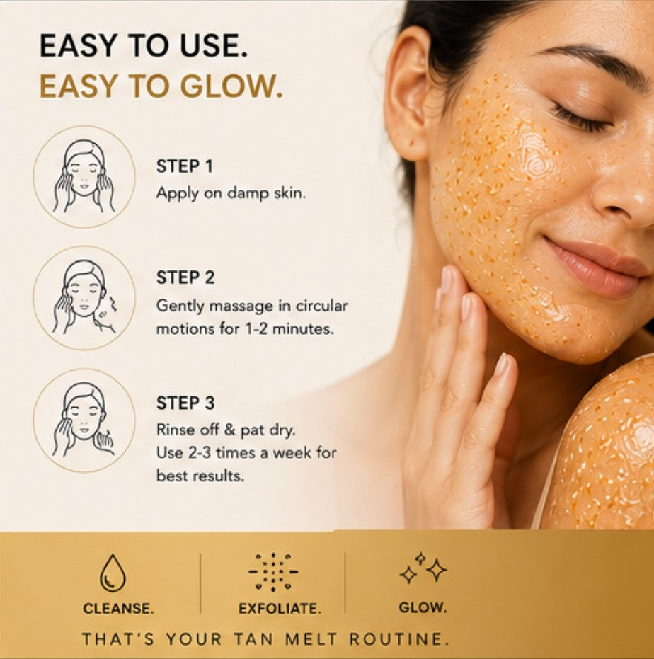 BodyBae Tan Melt Instant De-Tan Cream | Tan Removal & Brightening