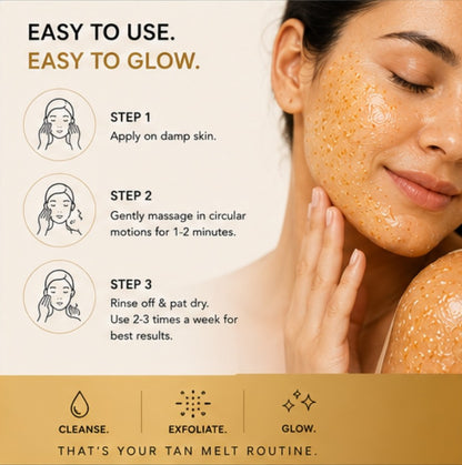 BodyBae Tan Melt Instant De-Tan Cream | Tan Removal & Brightening