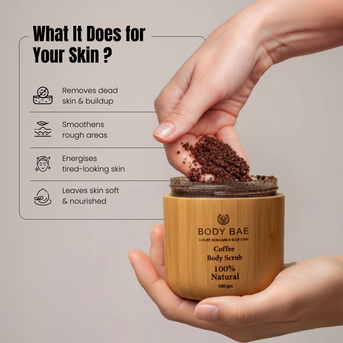 BodyBae Coffee Body Scrub