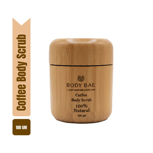BodyBae Coffee Body Scrub | Natural Exfoliating & Skin Smoothing Scrub