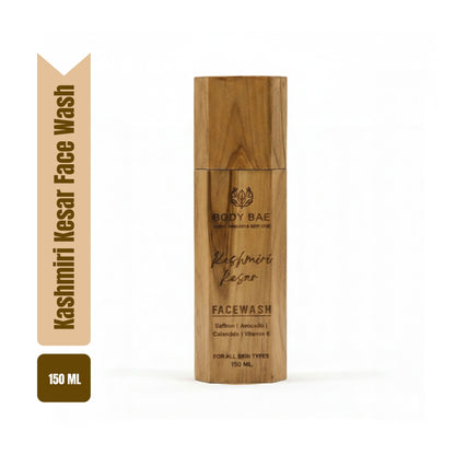 BodyBae Kashmiri Kesar Face Wash | Brightening & Gentle Glow Cleanser