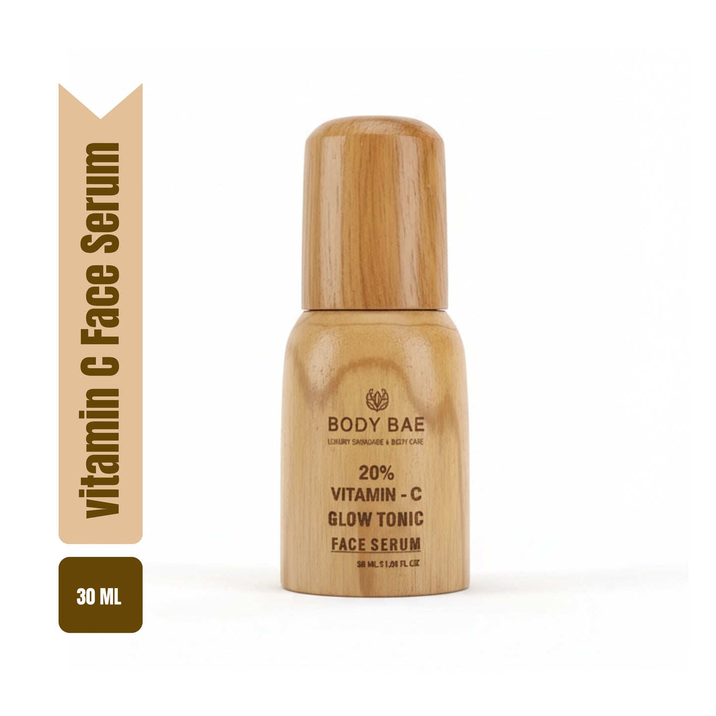 BodyBae Vitamin C Glow Tonic Face Serum | Brightening & Hydrating Serum